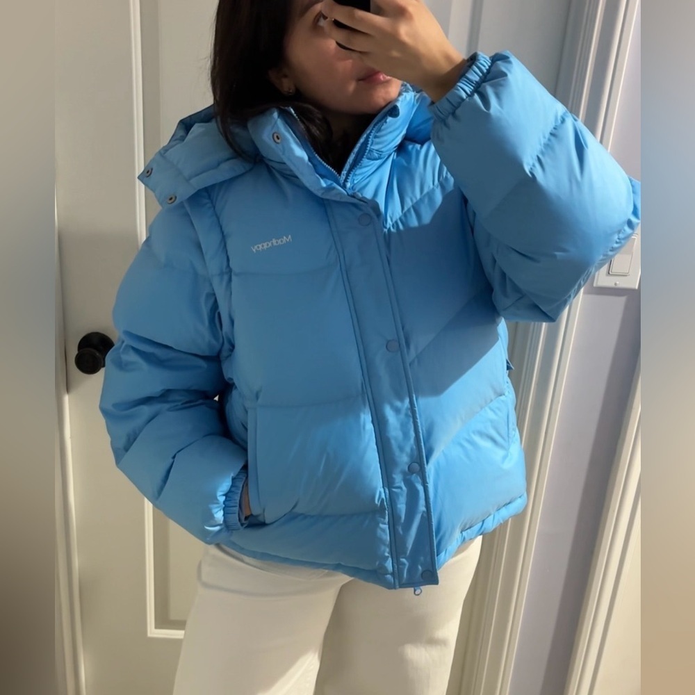 Madhappy Blue Puffer Jacket NWT Limited Edition, Size: M